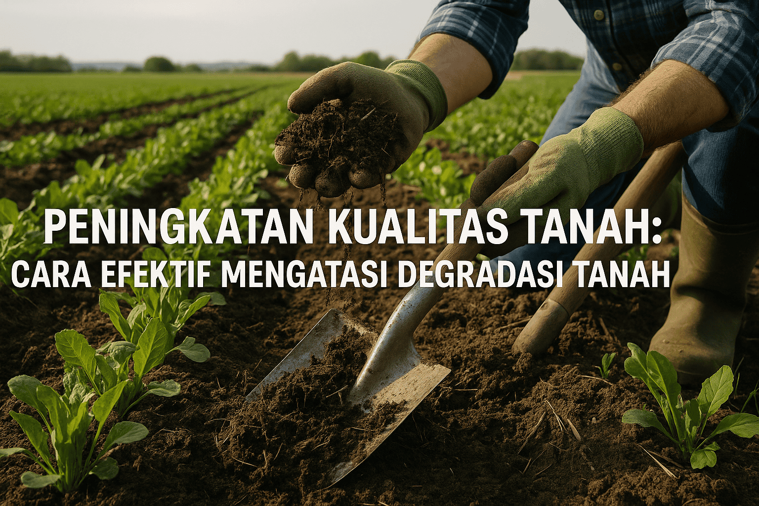 Solusi Efektif Atasi Degradasi Tanah dan Tingkatkan Kualitasnya